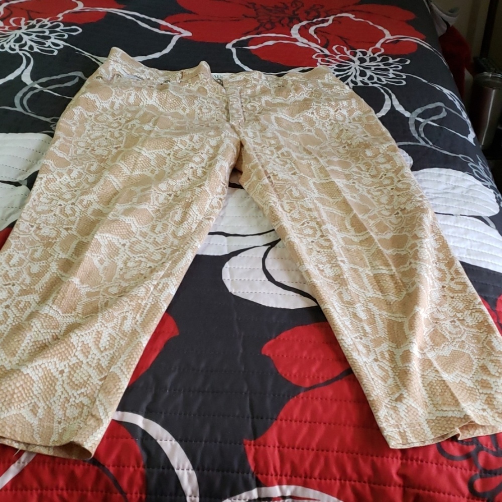 Escada Snake Skin Patterned Pants - image 2